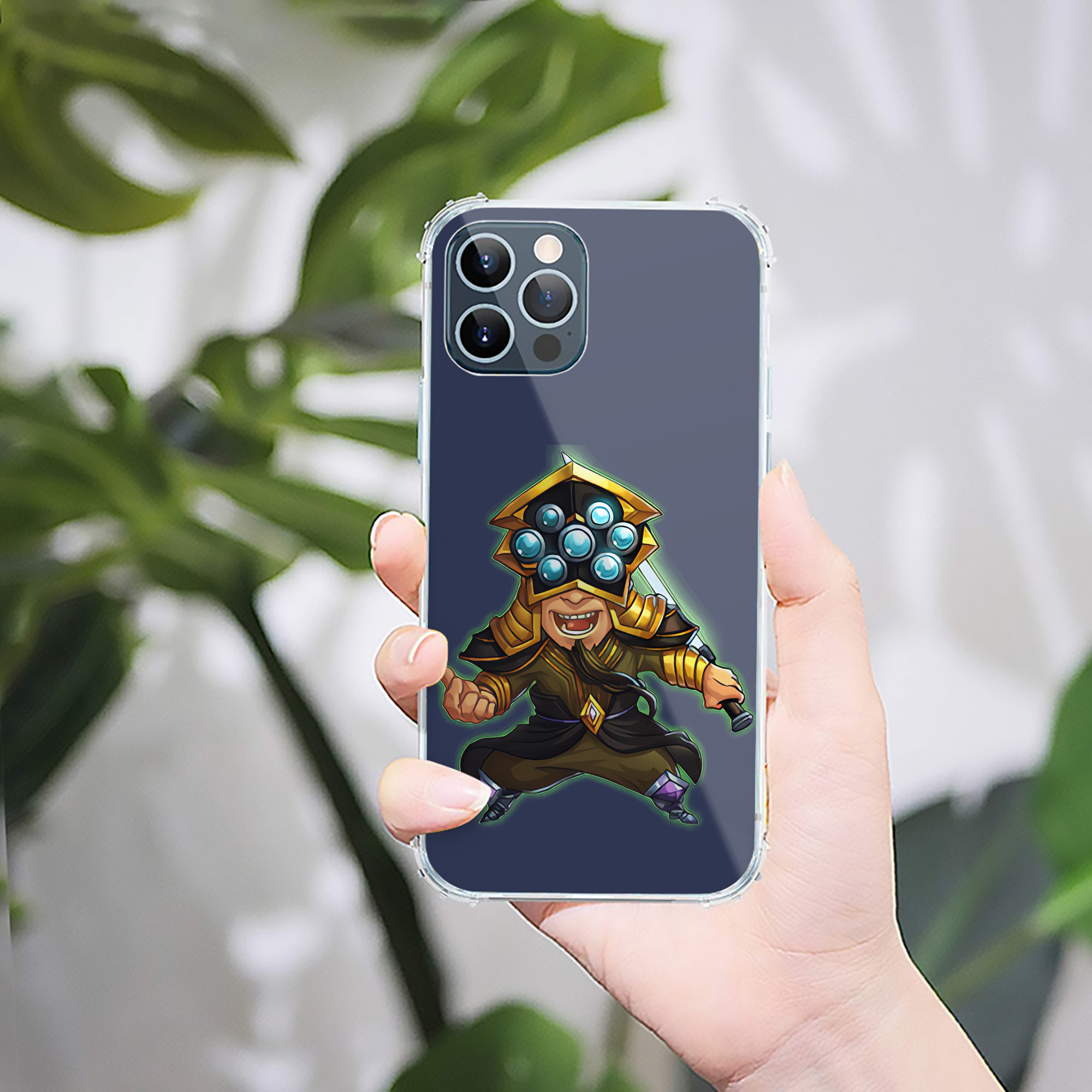 （画像用） リーグ・オブ・レジェンド League of Legends LOL 【iPhone 12シリーズ対応】透明スマホケース（クリアソフトケース）